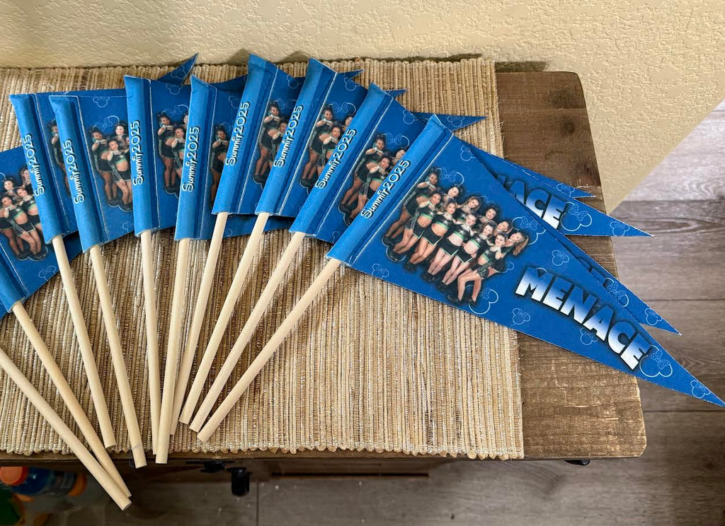 Custom pennant flags