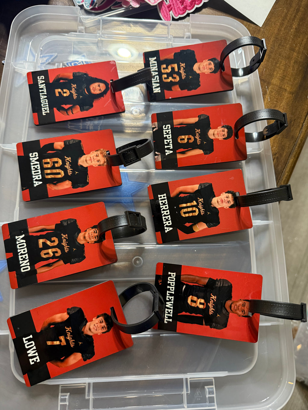 Custom Travel Tags