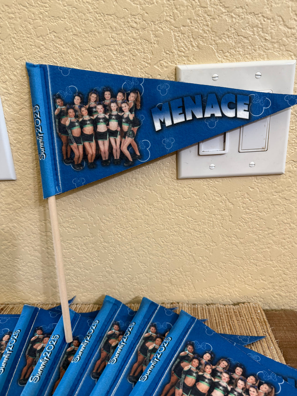 Custom pennant flags